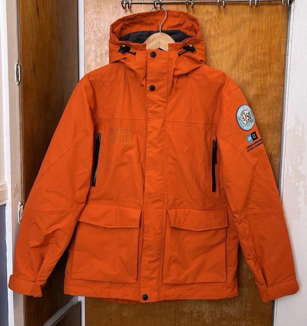 Lindblad Expedition National Geographic Antarctica 50th Anniversary Jacket Sz S